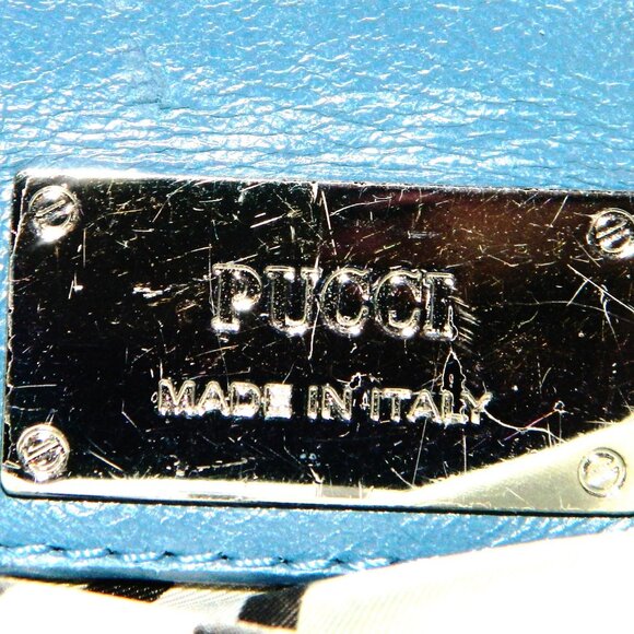 Emilio Pucci Leather Over-Sized Handbag - Picture 10 of 15